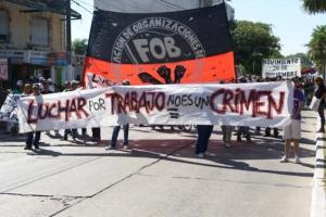 The Federacion de Organizaciones de Base organizes with unemployed workers in Argentina